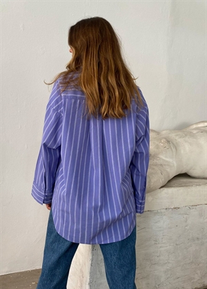 Fie skjorte Lavender Stripe Boii Studios 